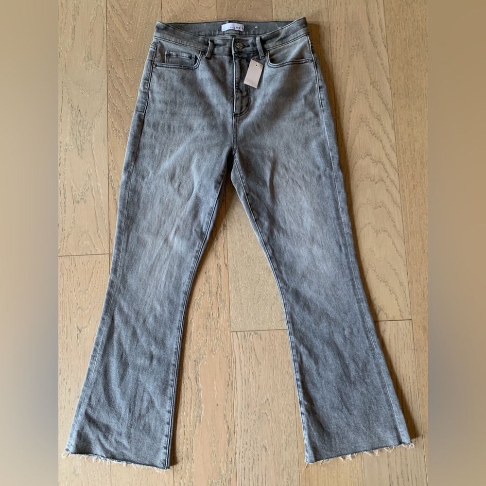 LOFT Grey Wash Flare Women's Jeans
